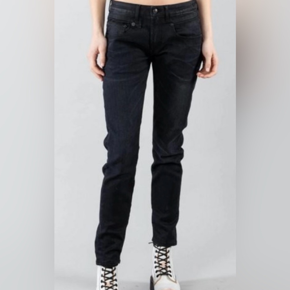 R13 boy skinny black jeans sz 31 EUC worn only a handful of times $345 - Picture 3 of 8